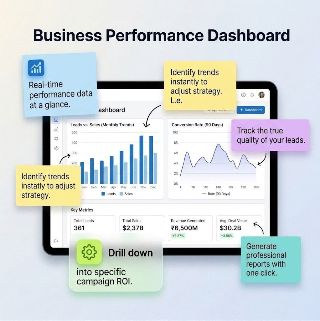Business Performance and Analytics Dashboard